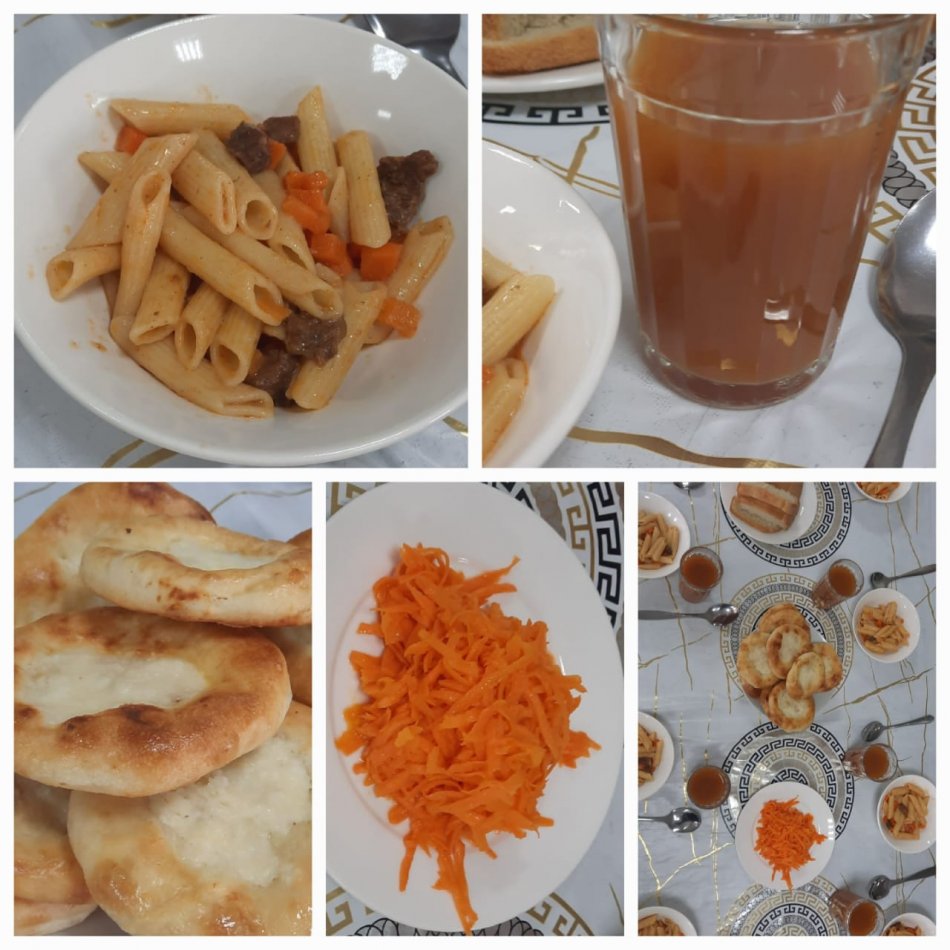 Сәрсенбі күннің тамағы 1 жұма