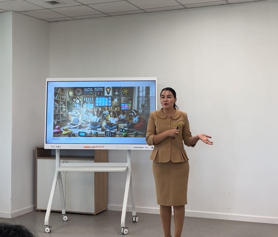 «Тәрбие құндылықтары қазақ тілі сабақтарында: әдістер мен нәтижелер» өз іс-тәжірибесі