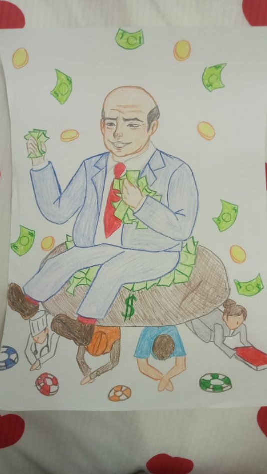 “Біз құмар ойындарға қарсымыз” 9 "А" сынып оқушысы Адильбекова Аружан