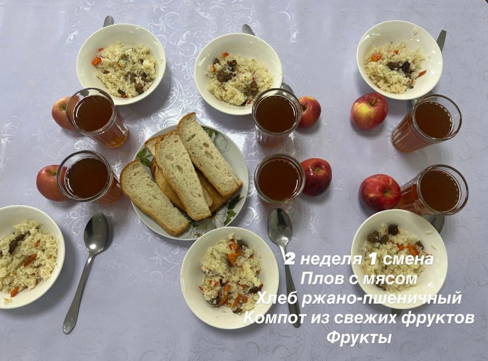 22.10.2025 күнінің тегін ыстық тамағы