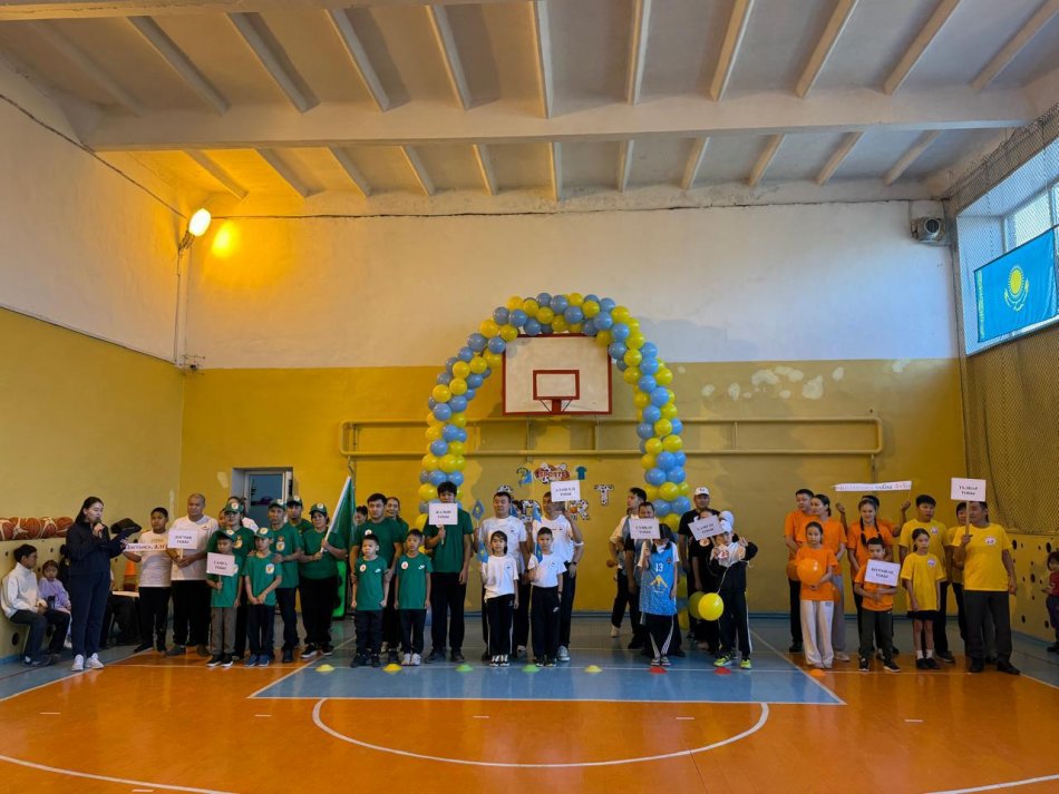 «Бір команда – бір мақсат!»3–4 сынып оқушылары мен ата-аналарына арналған спорттық жарыс