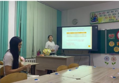 "Мейірімді орта,  бақытты бала"  3"В" сыныбында ата-аналар жиналысы