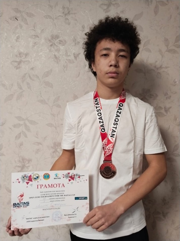 Baitas open cup Astana 2025 дзюдо күресінен 3 орын