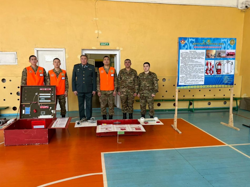 ТЖ жоспарына сай өрт болған жағдайдағы іс-қимылдарын жаттықтыру