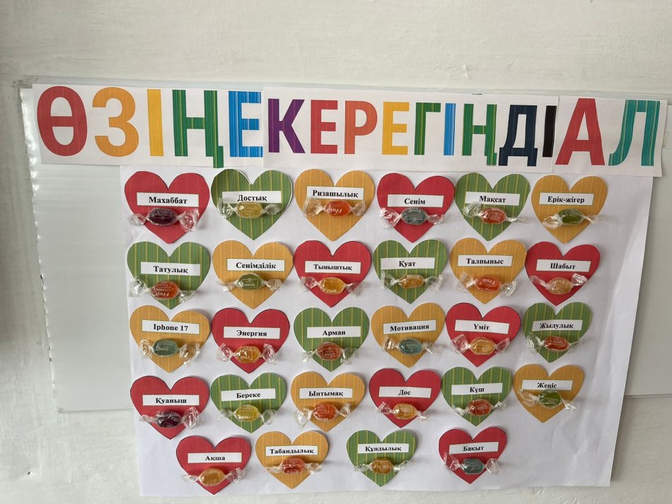 “Қорытынды аттестаттауға сеніммен барайық” атты психологиялық тренинг